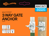 Multi Post 3-Way Gate Anchor