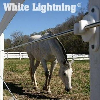 ホワイトホース Centaur White Lightning Coated Electric Wire, Fast Shipping
